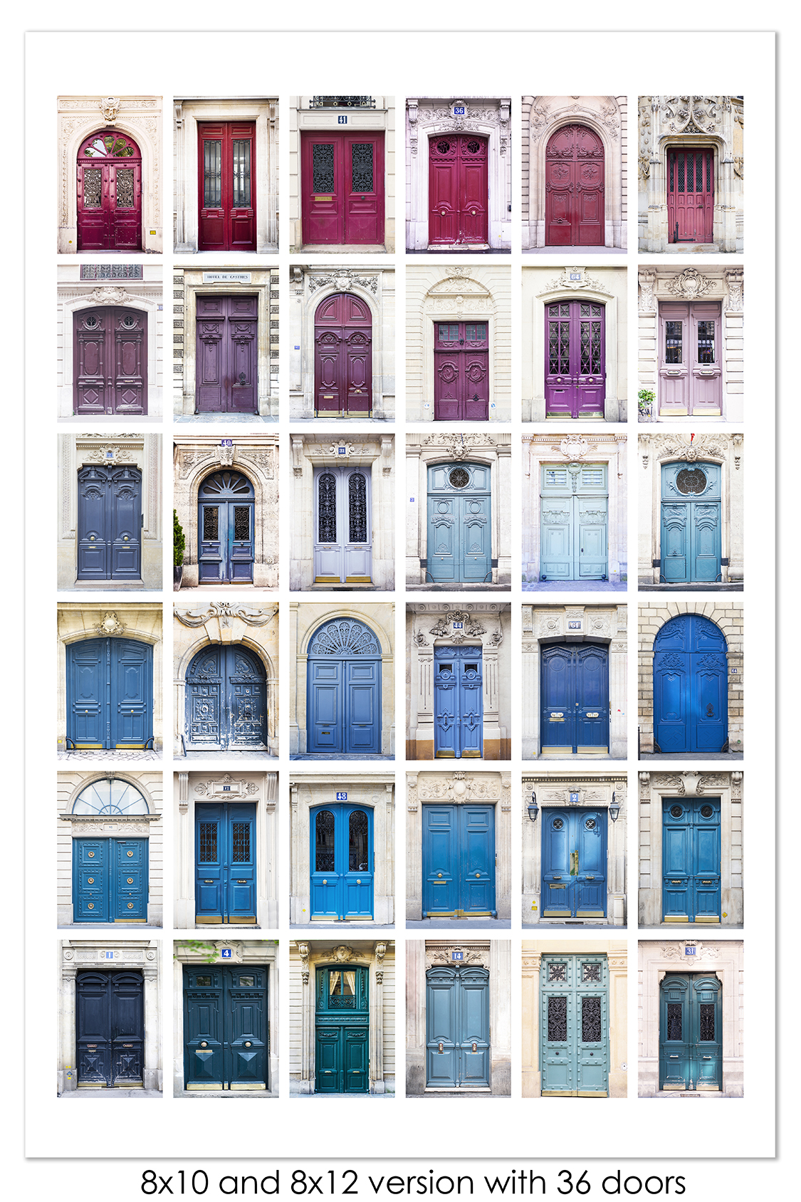 Les Portes de Paris, Color Print — Parisian Moments